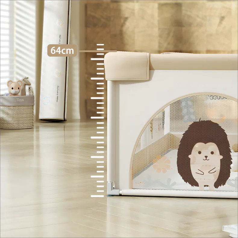 2024 kids Oxford cloth folding playpen baby safety fence play pen baby playpen for children playpen mat