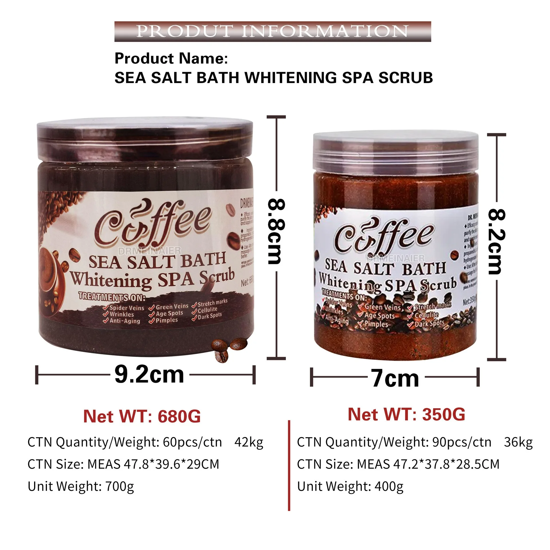 Custom  Coffee Bubble Scrub Bath Salt To Remove Rough Skin Exfoliate Dead Skin Moisturizing Sea Salt Kaffee-peeling-badesalz