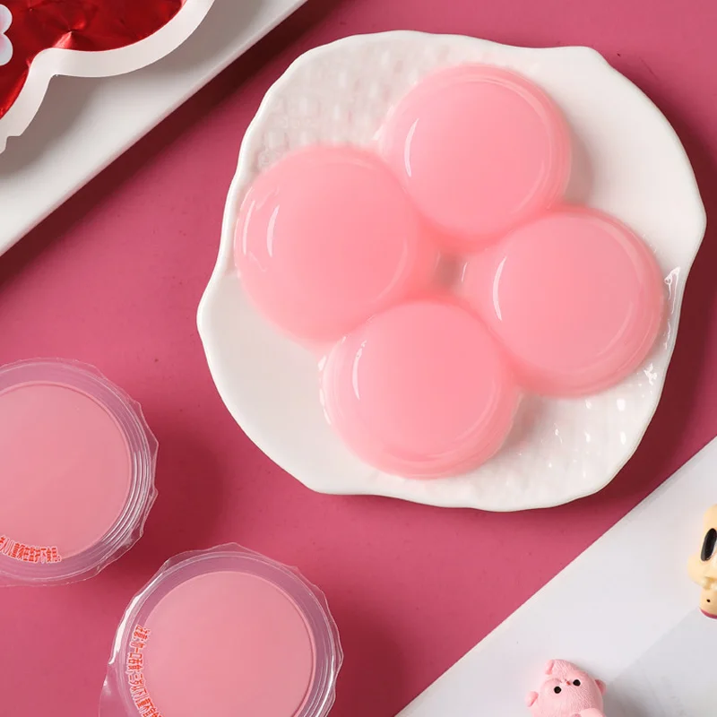 Оптовая продажа свадебные конфеты и праздничные Конжак желе со вкусом фруктов пудинг