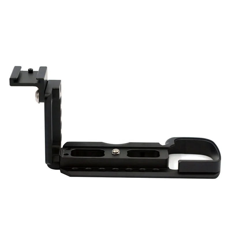 
Camera Quick Release L Plate Hand Grip Adapter with hot shoe for Sony A6400 SLR Camera Bracket 