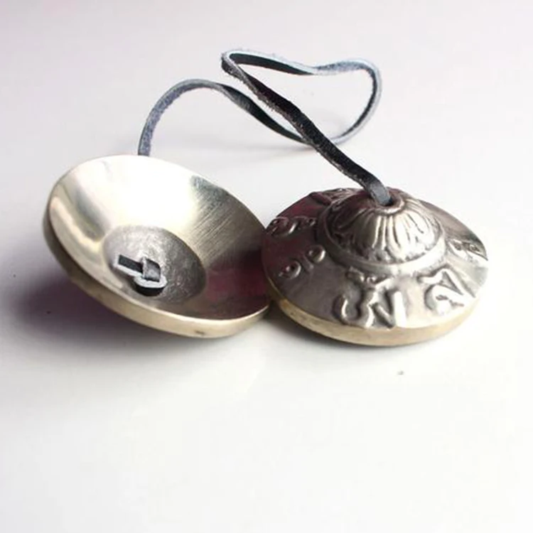 
Nipal High Quality Om Mani Tingsha or Cymbals 