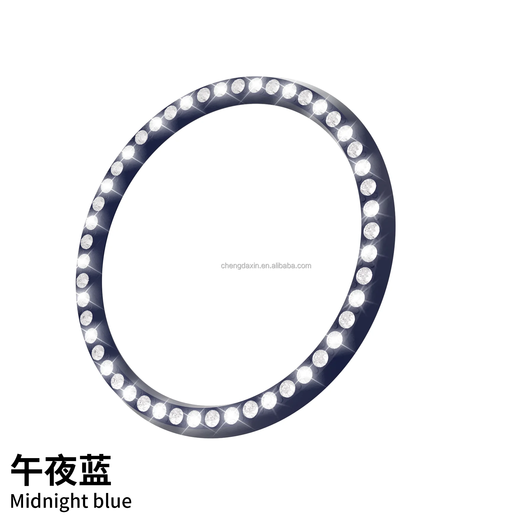Diamond circle bezel insert For Samsung Watch 7 ultra 47mm Accessories Scale Ring Metal For Samsung Galaxy Watch 7 Decoration