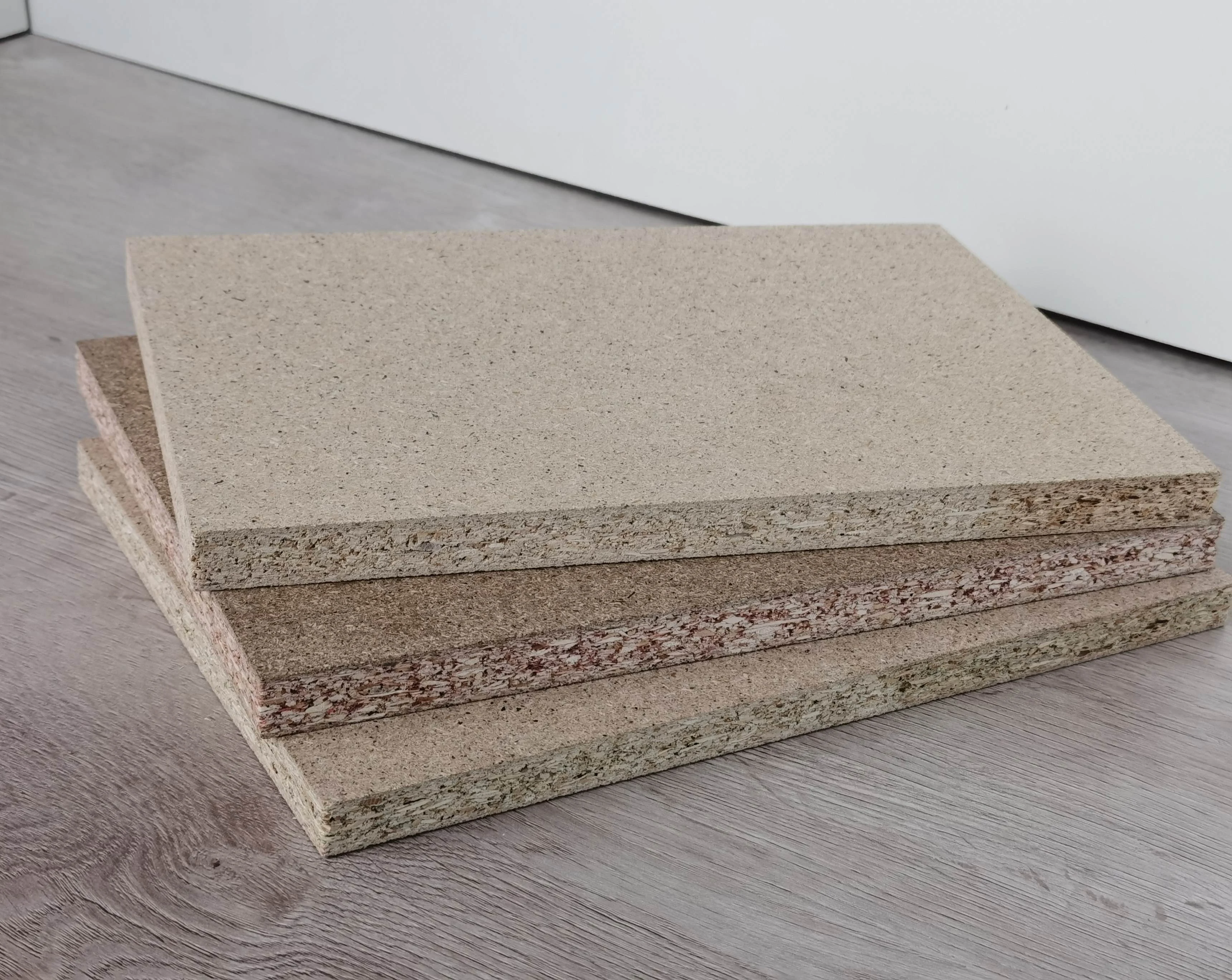 High Quality E0 E1 Grade Particleboard Melamine Ecological Board Eco-friendly OSB Laminated Particle Board Chipboard