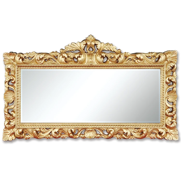 Banruo European style luxury plastic PU mirror frame moulding for wall decoration
