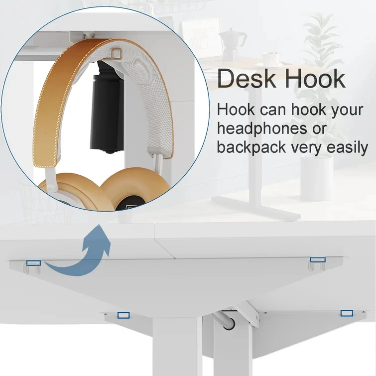 Professional Modern Standing Desk Frame with Lift Motor Bosh Make MDF Material for Office or Living Room Use