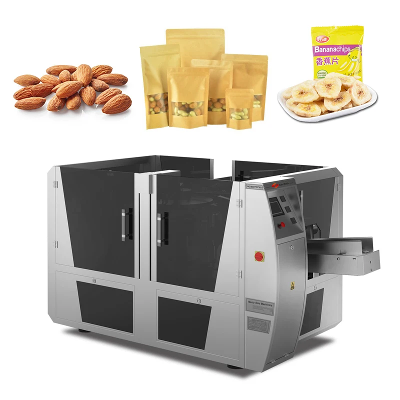 JKPACK Automatic Pre-made Zipper Pouch Ice Candy Packaging Filling and Sealing Machine