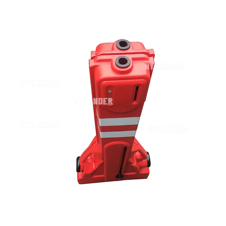 Safety barricade construction site movable temporary plastic fence barrier