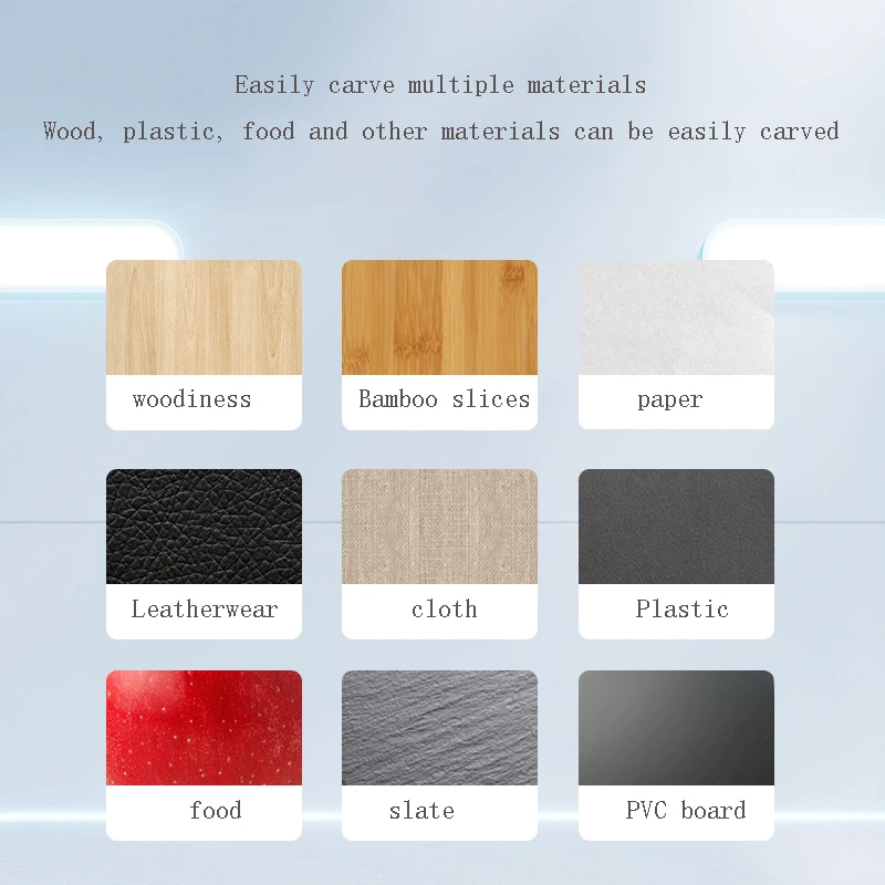 JOY fully automatic portable laser engraving machine mini desktop wooden board leather printing engraving mini marking machine