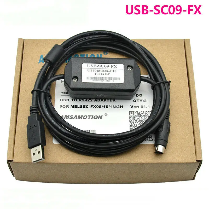 Original Packing FX1N 2N 1S 3U A Series USB-SC-09 (SC-09) Programming Cable For Mitsubishi PLC MELSEC