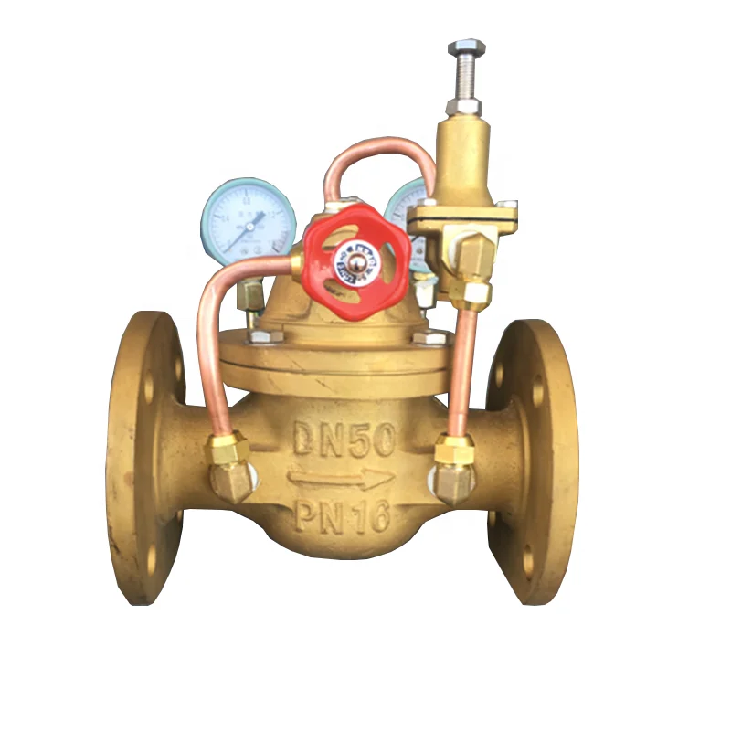 PN16 C945All copper pressure reducing valve  Pilot type pressure reducing valve