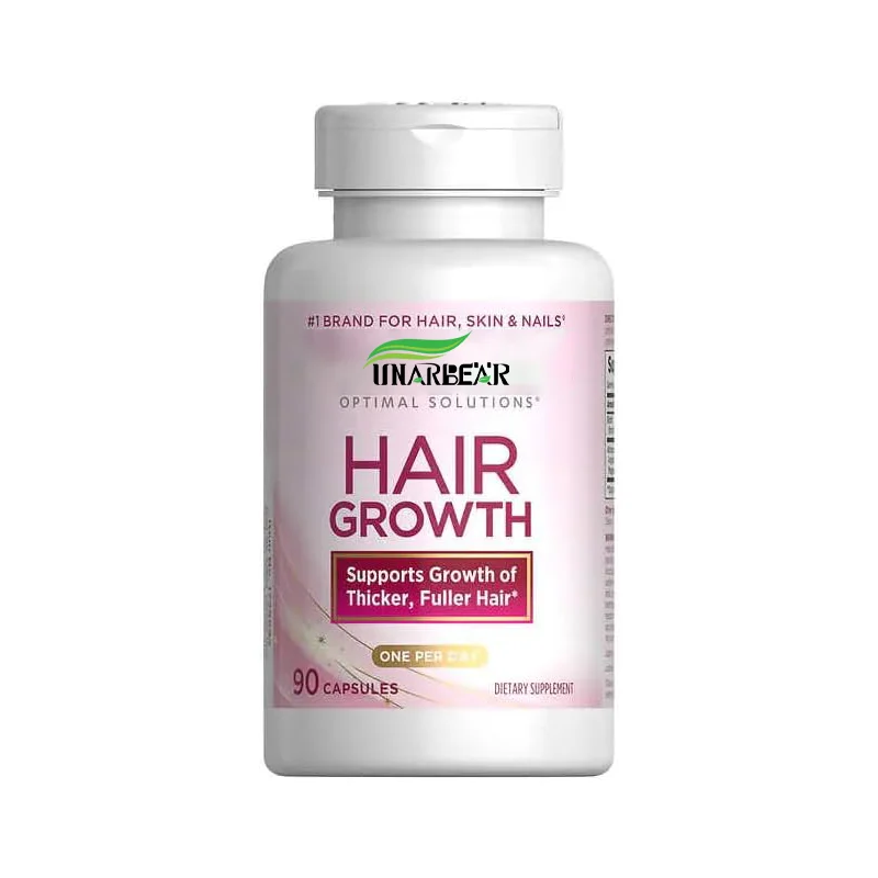 OEM Support Advanced Hair Complex Vitamin Supplement Support Thicker Hair Growth Biotin Capsules