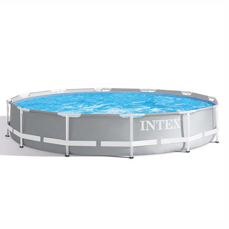 INTEX 26700 305*76 см круглый бассейн из наземной стали для бассейна