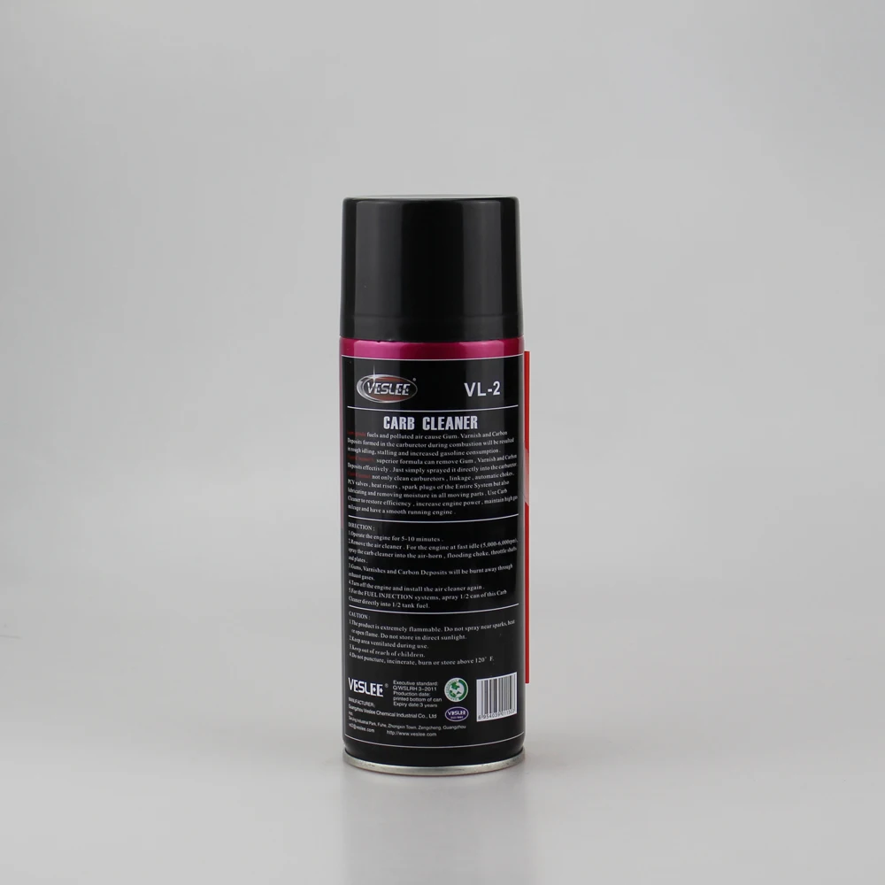 Factory Price Strong Auto Carb And Choke Car Cleaning Sprays Carburetor Cleaner 450ml