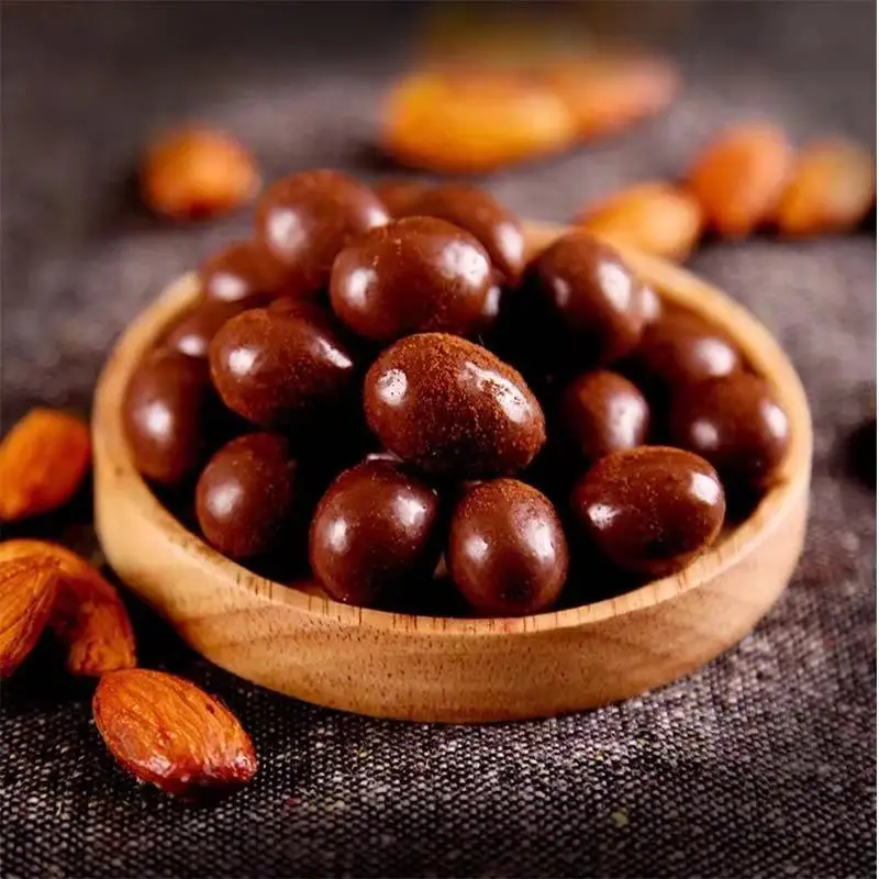 Promotional top quality almond chocolate maker wholesale hard chocolate candy