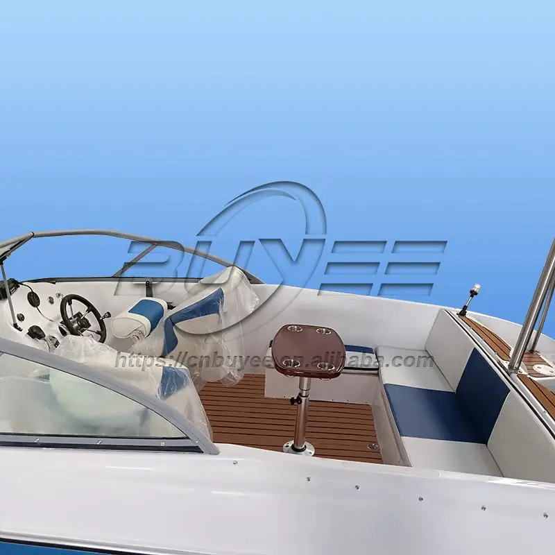 Factory direct supply 18 ft professional fiberglass boats fishing leisure commercial fishing boat for sale