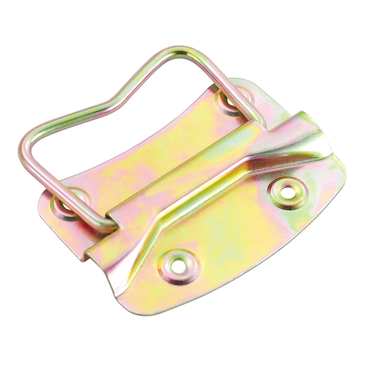 Toolbox accessories color zinc plated metal pull handle flight case handle J201B