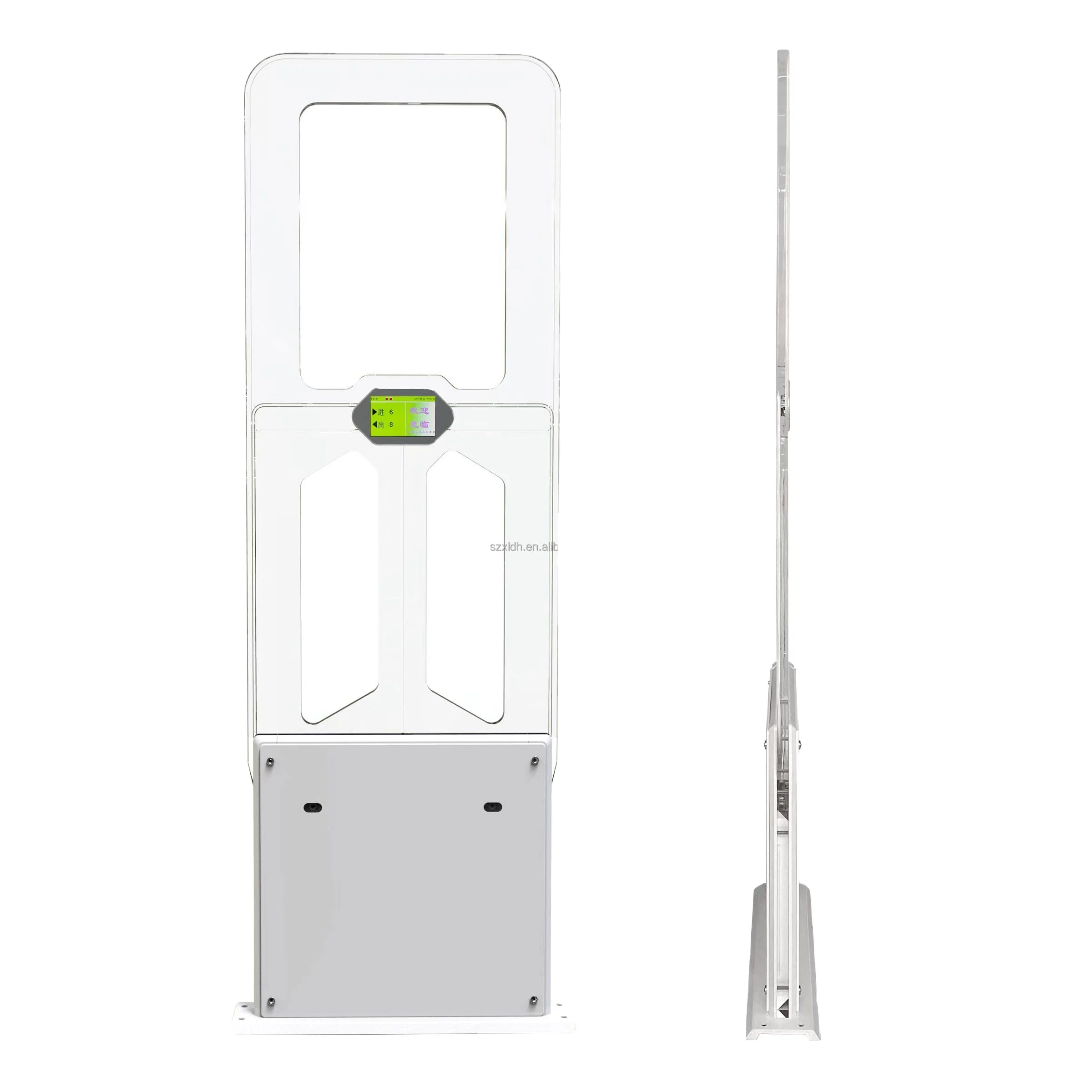 13.56Mhz  smart system alarm anti theft eas am acrylic antenna, rugged security gates for Garment Store, Clothes Store, Retail
