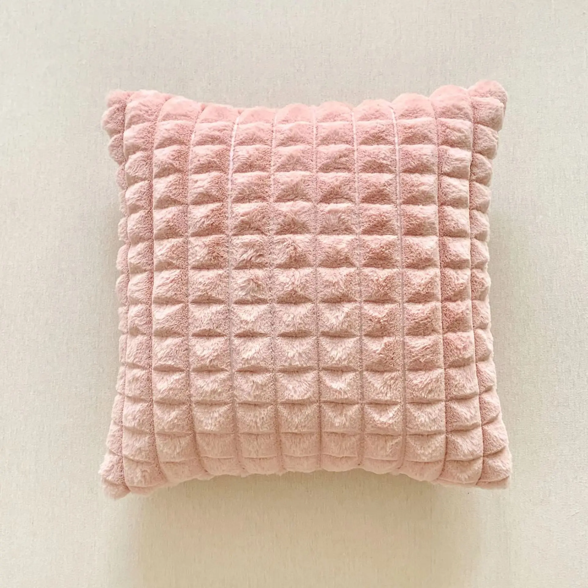 INS beautiful high quality peach skin colorful bedroom office hotel sofa  pillowcase