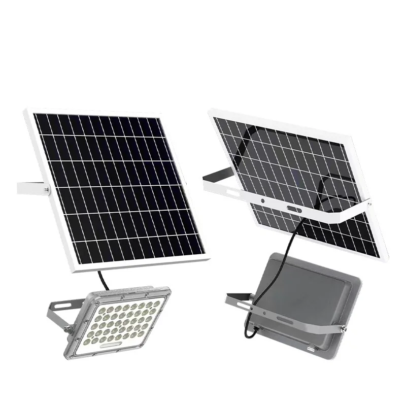 Super Bright 50W Outside Aluminum Ip65 Stadium Floodlight Solar Powered Reflector Led Flood Light Solar Projector