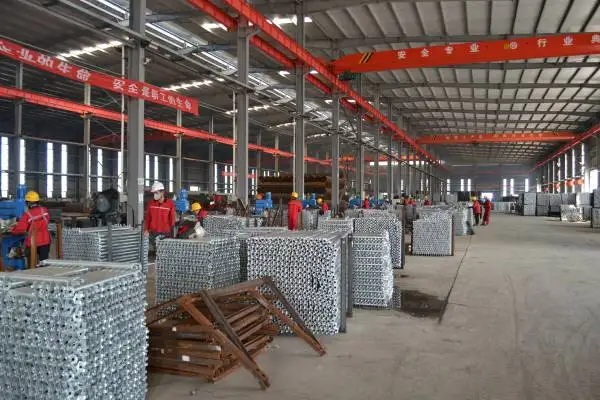 EASY Scaffold USASNZ q235q 345 galvanic ringlock scaffolding strengthen ledger for construction