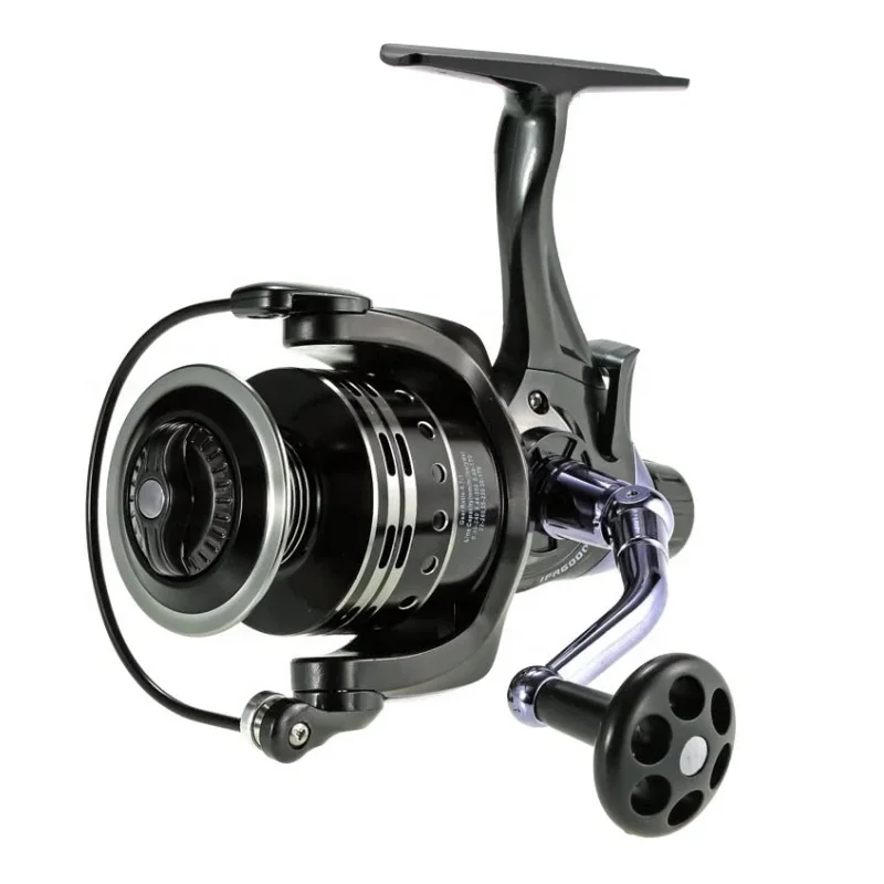 Fishing Reel HE3000-6000 Drag 10kg Metal/EVA Ball Grip Spool Spinning Reel Saltwater Reel