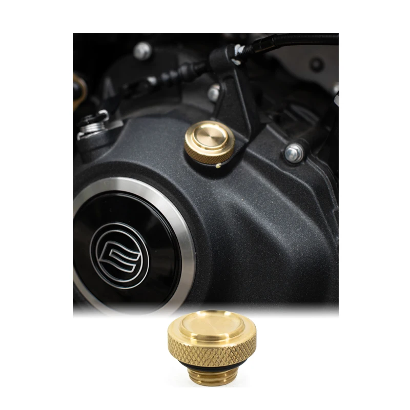 Motorcycle CNC Keyless Fuild Cap Fuel Tank Titanium Engine Oil Filler Cover Cap Oil Tank Cover Screws for CFMOTO  450CL-C