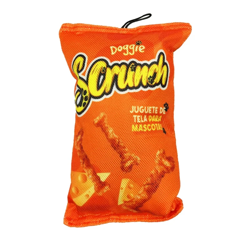 New Durable Bite-resistant Fun Foods Dogs Chew Plush Squeak Interactive Toy for Dogs Small Large Breeds