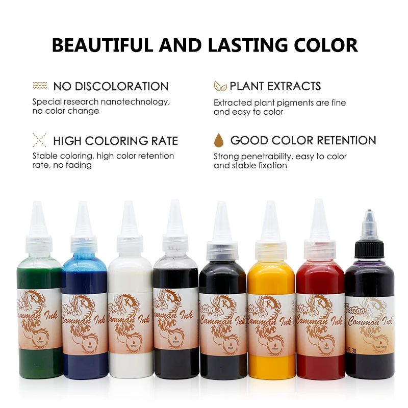 Aimoosi Waterproof Body Paint Temporary Spray Airbrush Tattoo Ink for tattoo supply