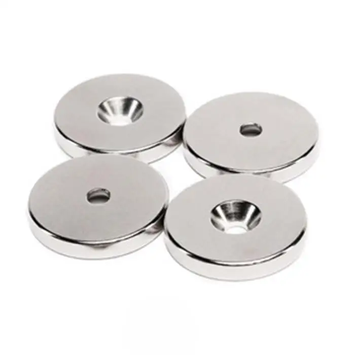 
Factory Direct Sales Neodymium/Iron/Boron Good Processability Round shape Neodymium Disc Magnet for Industry 