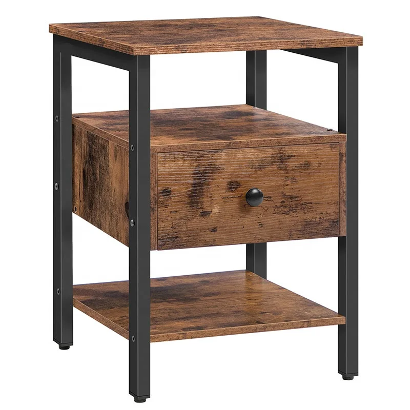 Bedside Tables, Small Snack coffee end tables for Small Space, Bedroom