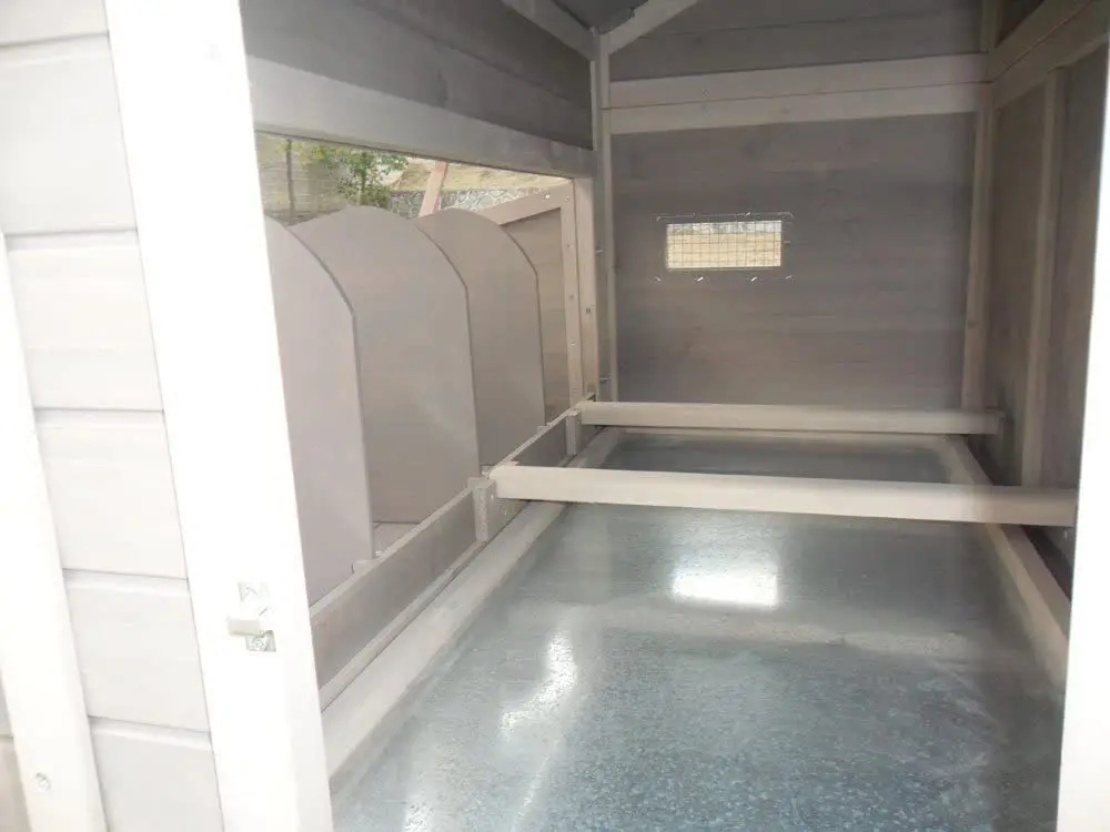 Custom sale independent egg box rainproof luxury wooden large outdoor chicken coop