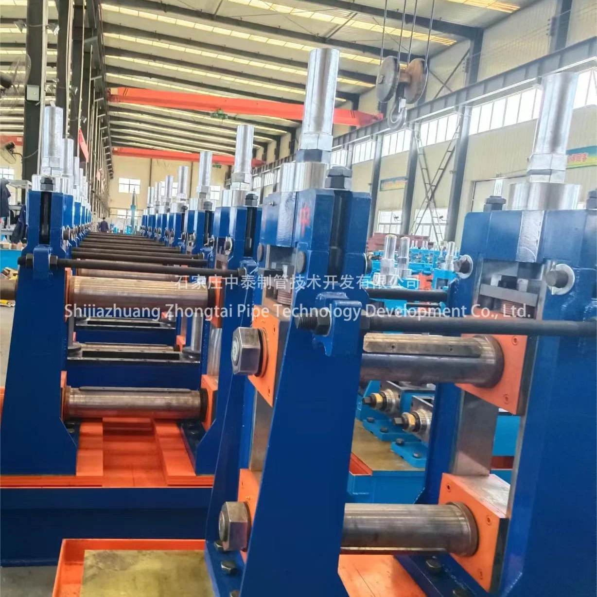 Automatic Metal Carbon Steel Pipe Tube Welding Machine Production Line