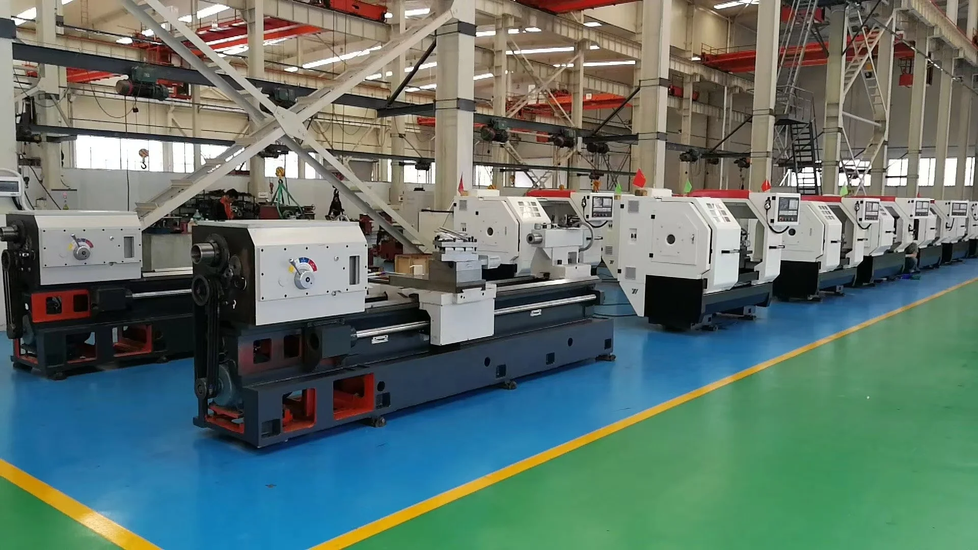 Durable Performance CNC horizontal CNC lathe for precise diameter control
