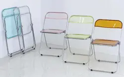 white plastic folding Plia Folding Chairs
