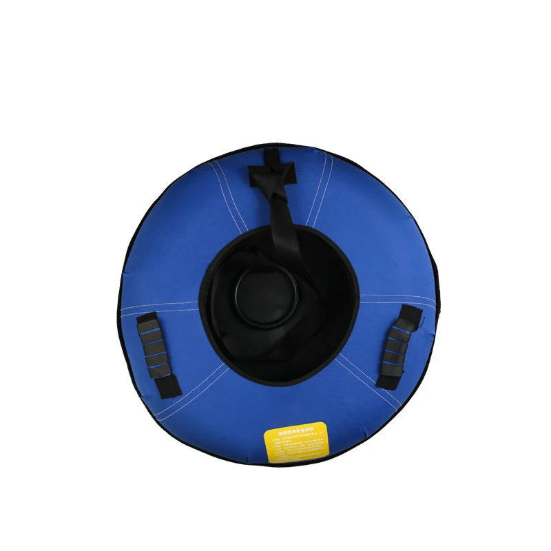 Heavy Duty Inflatable Snow Tubes Vinyl Plastic Bottom Snow Sleds