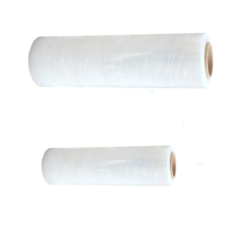 hot selling pe stretch film 23 micron,300 gm core 2.5 kg packaging film