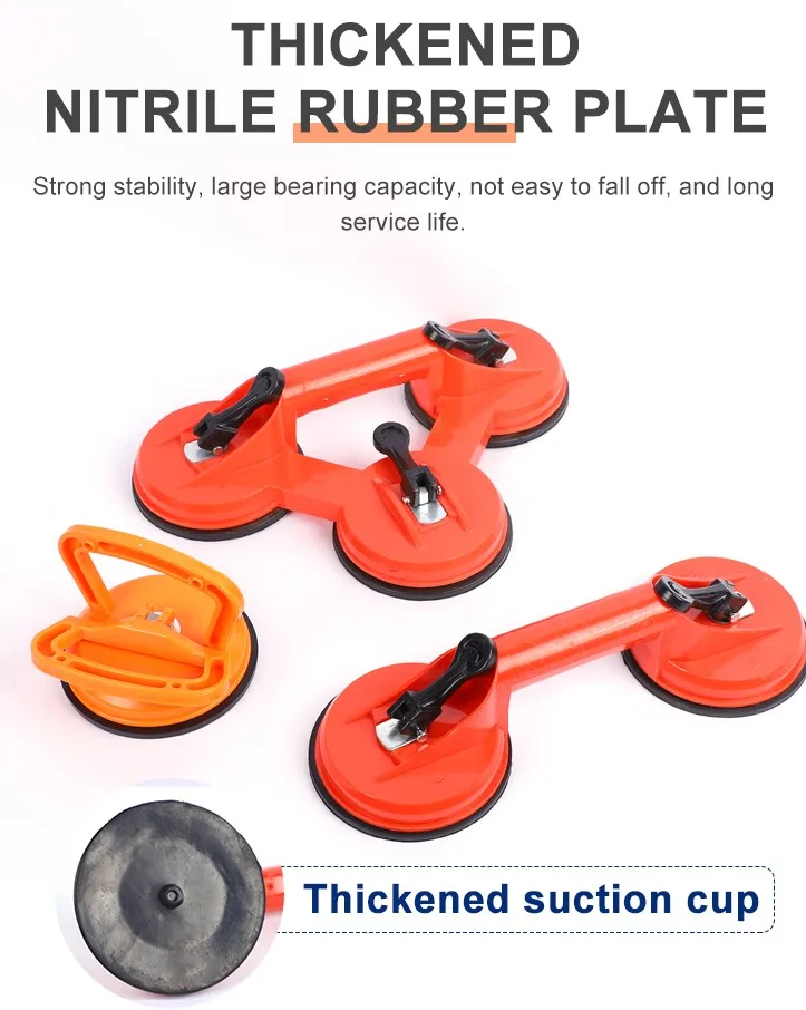 plastic suction glass window silicone double sided suction cup spider lift with suction cup screw heavy