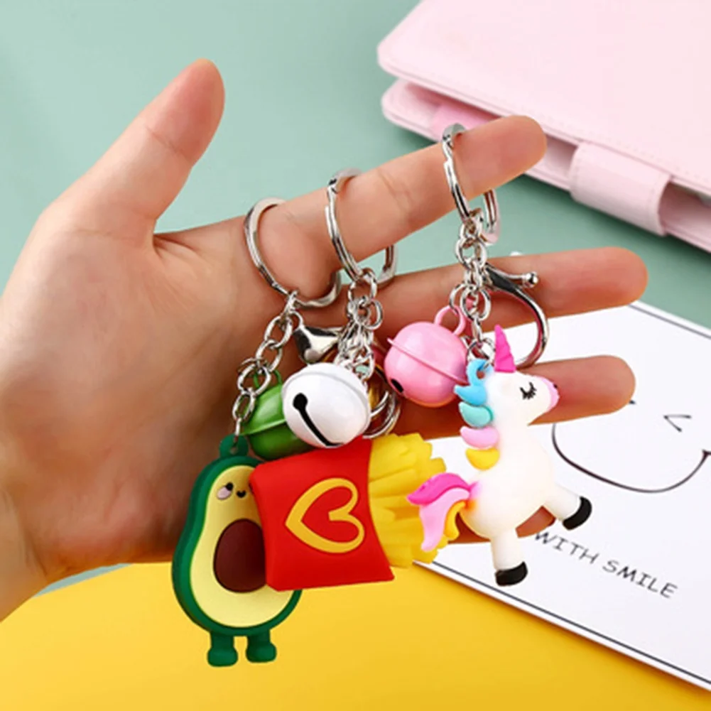 FAMA Factory Custom Cartoon Character Kid Keyring Key Chain Toy Rubber 3D Soft Anime PVC Keychain