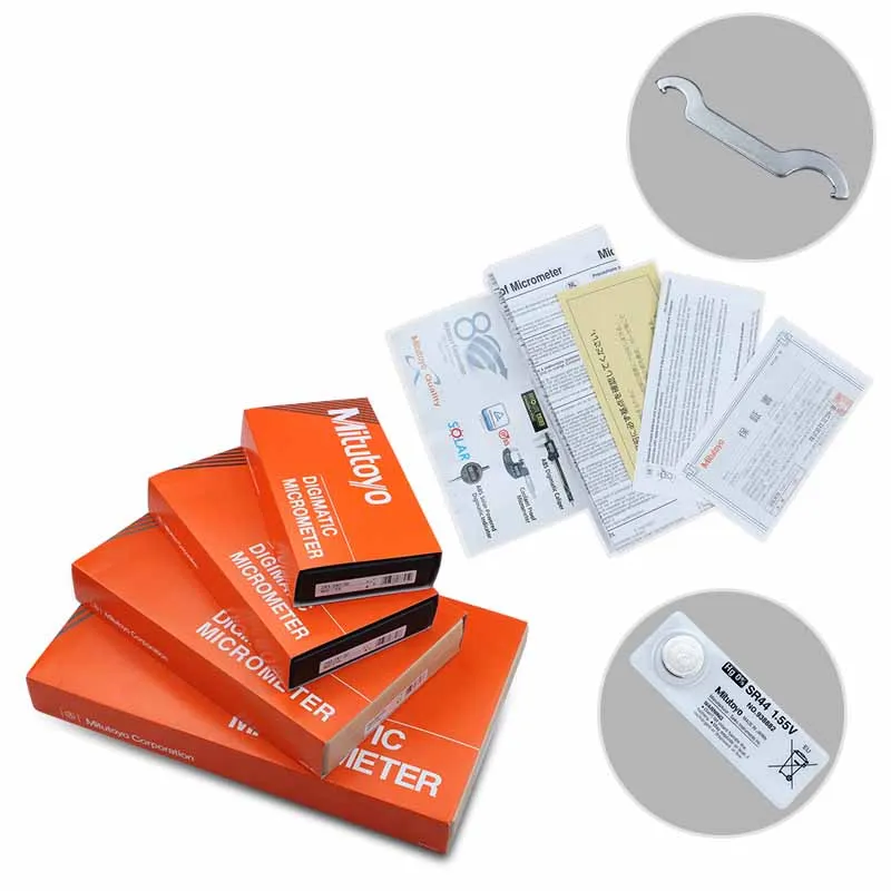 Japan manufacturer Mitutoyo Digital Outside Micrometer 25-50mm