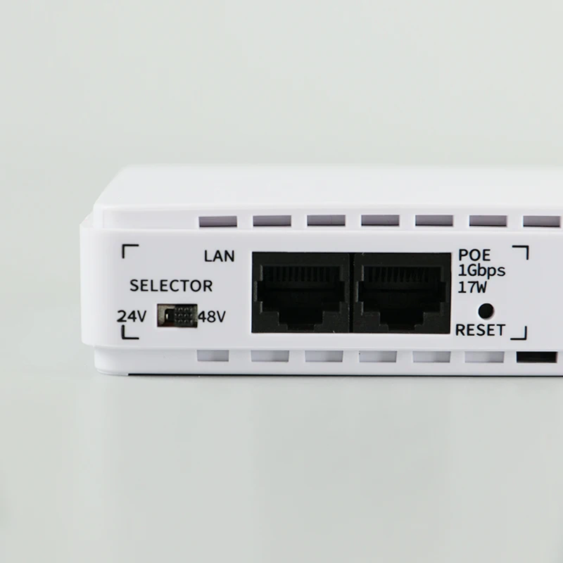 Manufacturer New Arrival POE430P-1000M-48V 9V 12V 24V 48V Mini DC UPS Gigabit POE Port 1Gbps