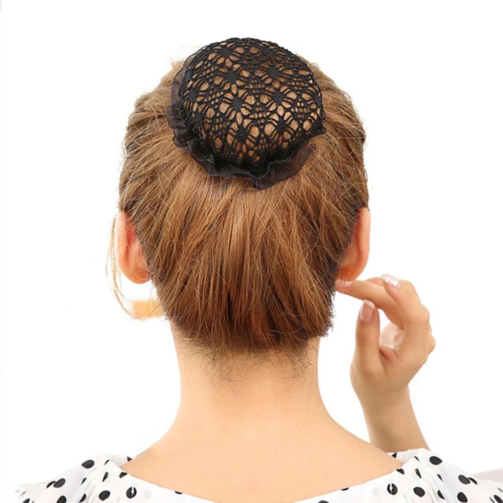 Women Fashion Hairnet Headwear Ballet Hair Snood Nets Sporting Hair Accessories