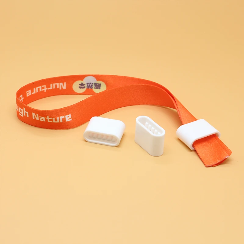 Free Sample Concert Identification Wristband With Barb Teeth Lock Fabric Bracelets One Way Lock A Bag 2500 PCS