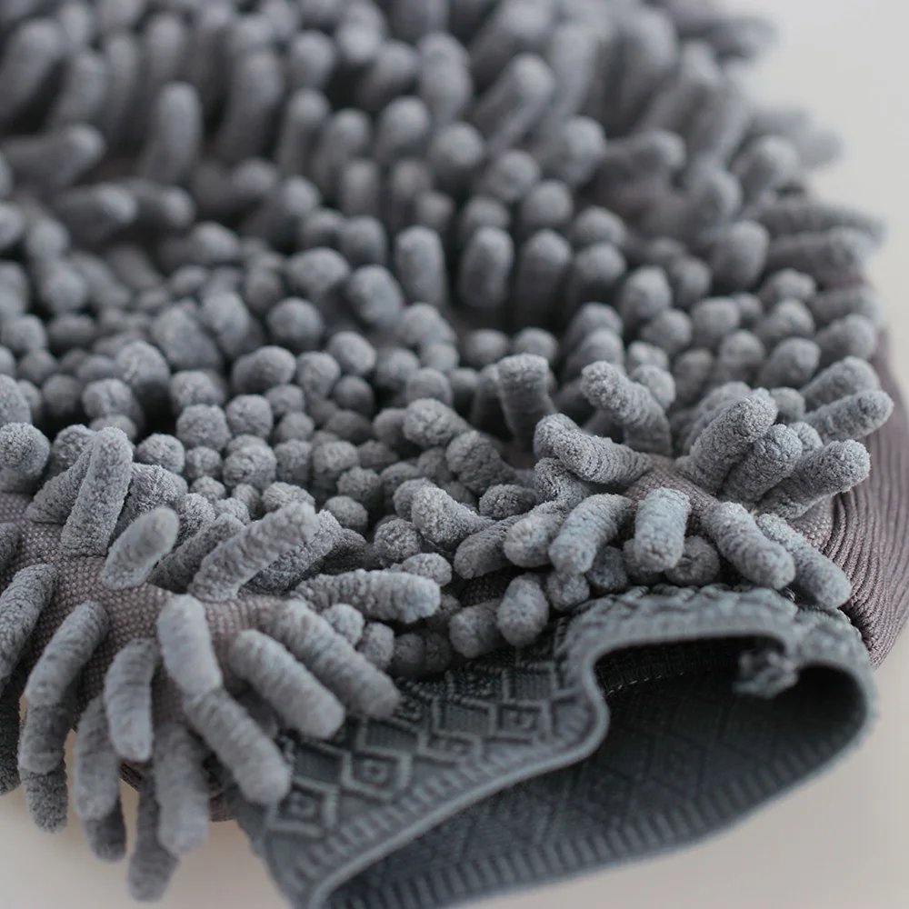 
Popular Household Car Wash Chenille Microfibre Mitt Glove 