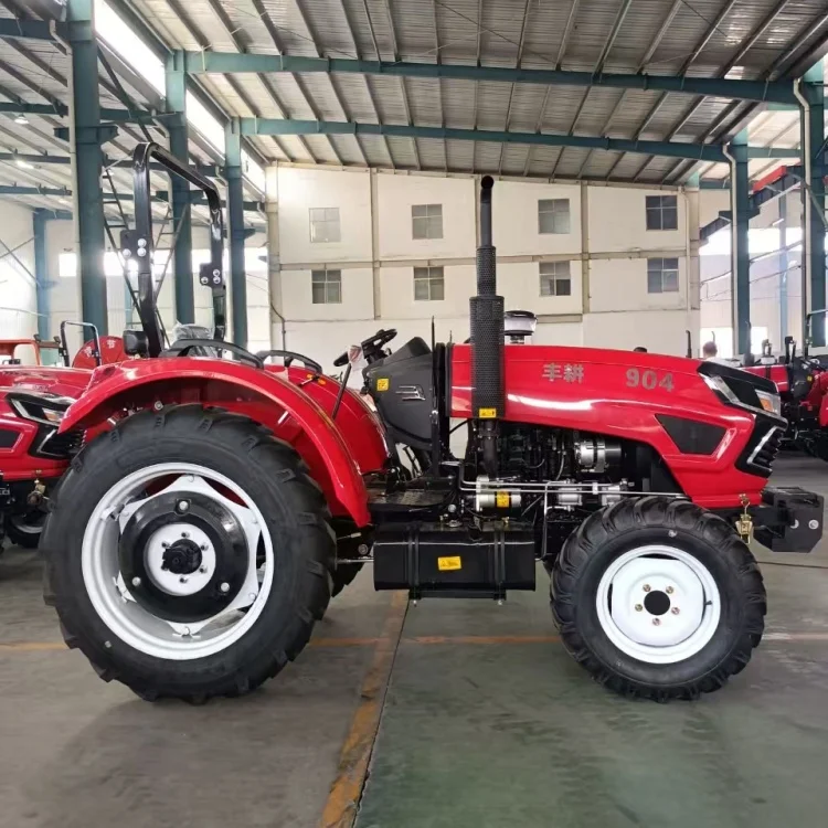 YTO 4x4 Agricultural Tractors New Condition Wheel Tractors with Engine/Motor Core Components for Agriculture