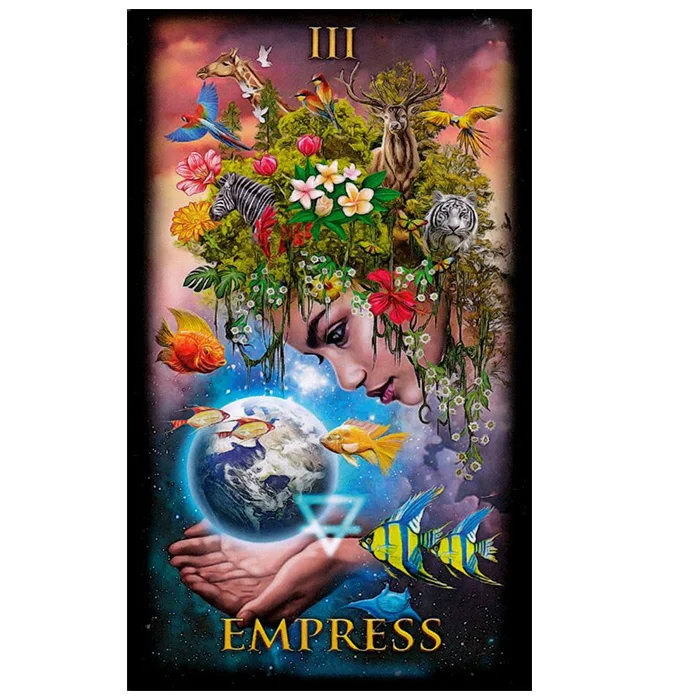 Customized Printing Game Paper Magic Oracle Deck Tarot Card Decks Book Type Box With Tarot Game Guidebook