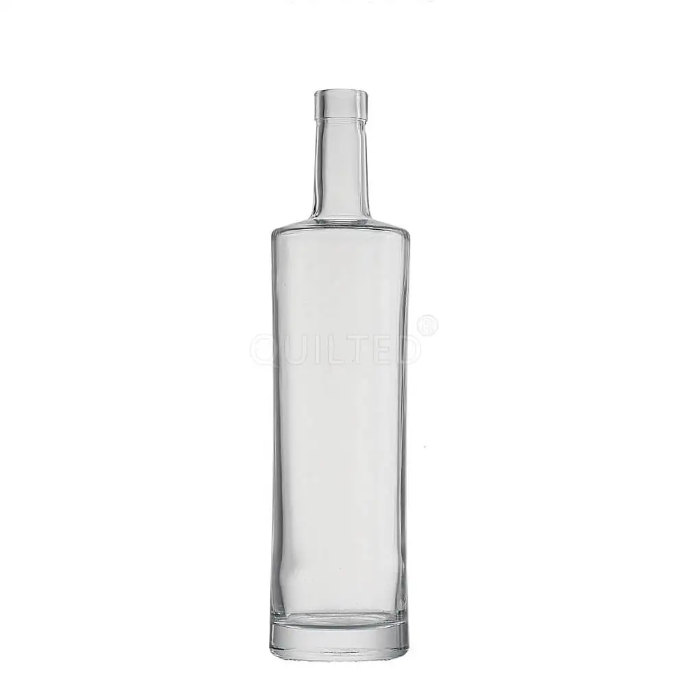 Factory Wholesale Wine Glass Bottle Ice Wine Bottle with Rubber Stopper 750ml