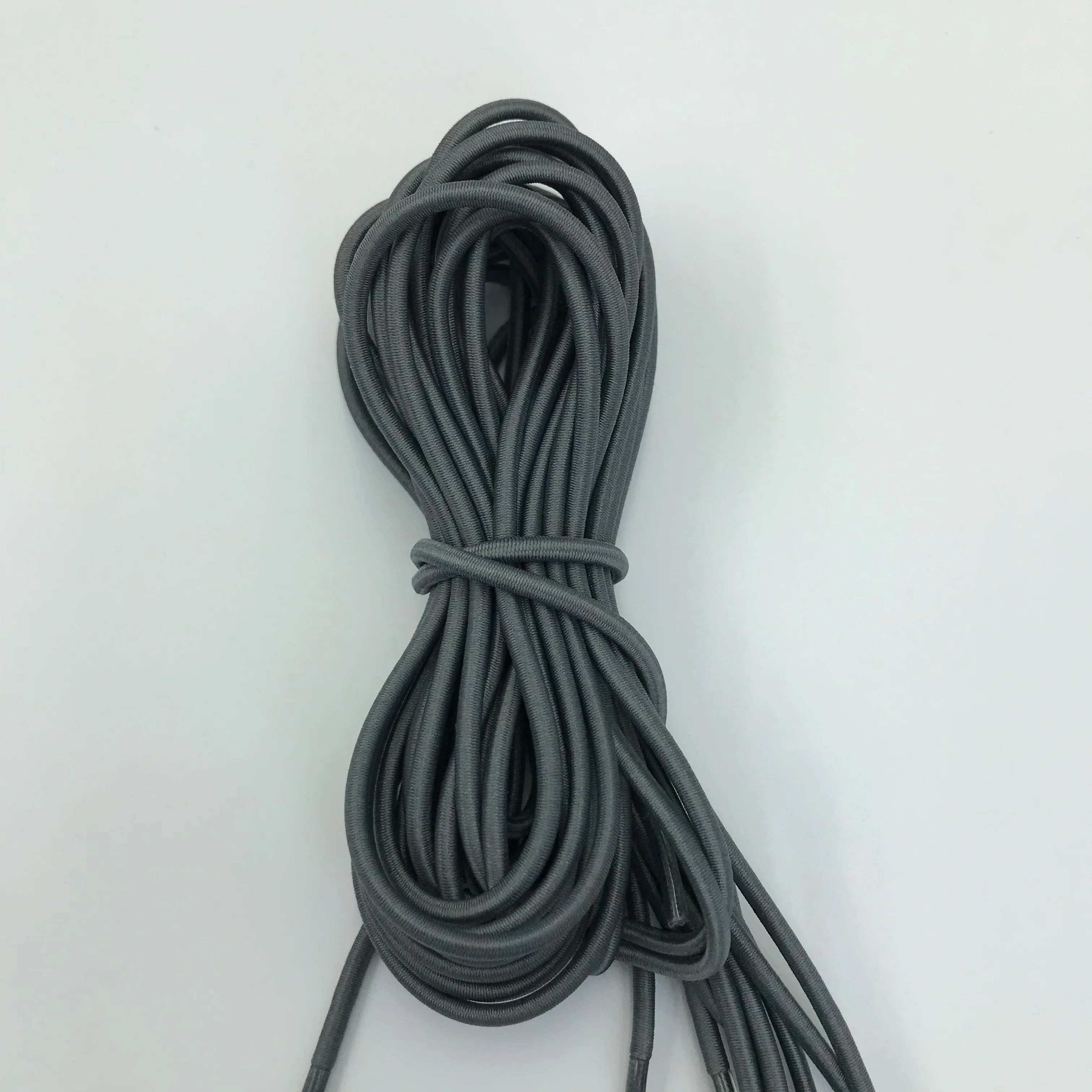 3mm round elastic flexible rubber rope & cord Supply High Stretch Garment Elastic Cord