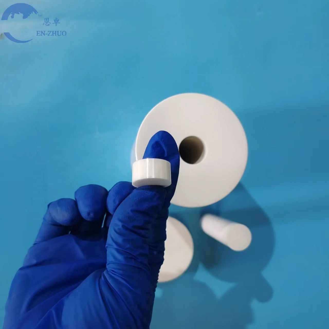 EZ-hardened zirconia ceramic pellet press dies alumina ceramic pressing die set evacuable pellet making die