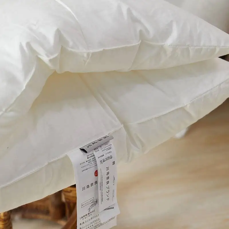 New Design Luxury Hotel Home Comfortable Fluffy Polyester Fiber Down Alternative Sleep Bed Pillow