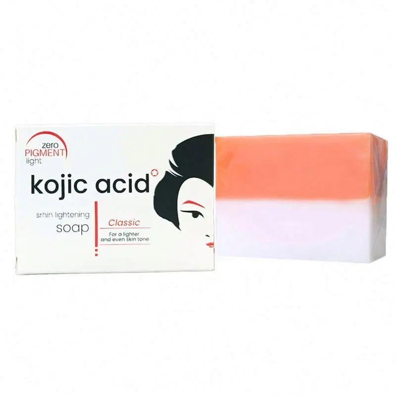 B1 Organic Soap Kojic Acid 7 Days Whitening Lightening Acne Skin Brightening Essential oil Glutathione